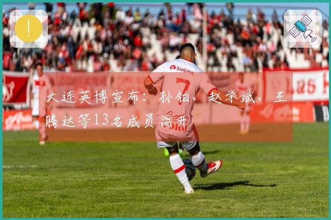大连英博宣布：孙铂、赵学斌、王腾达等13名成员离开